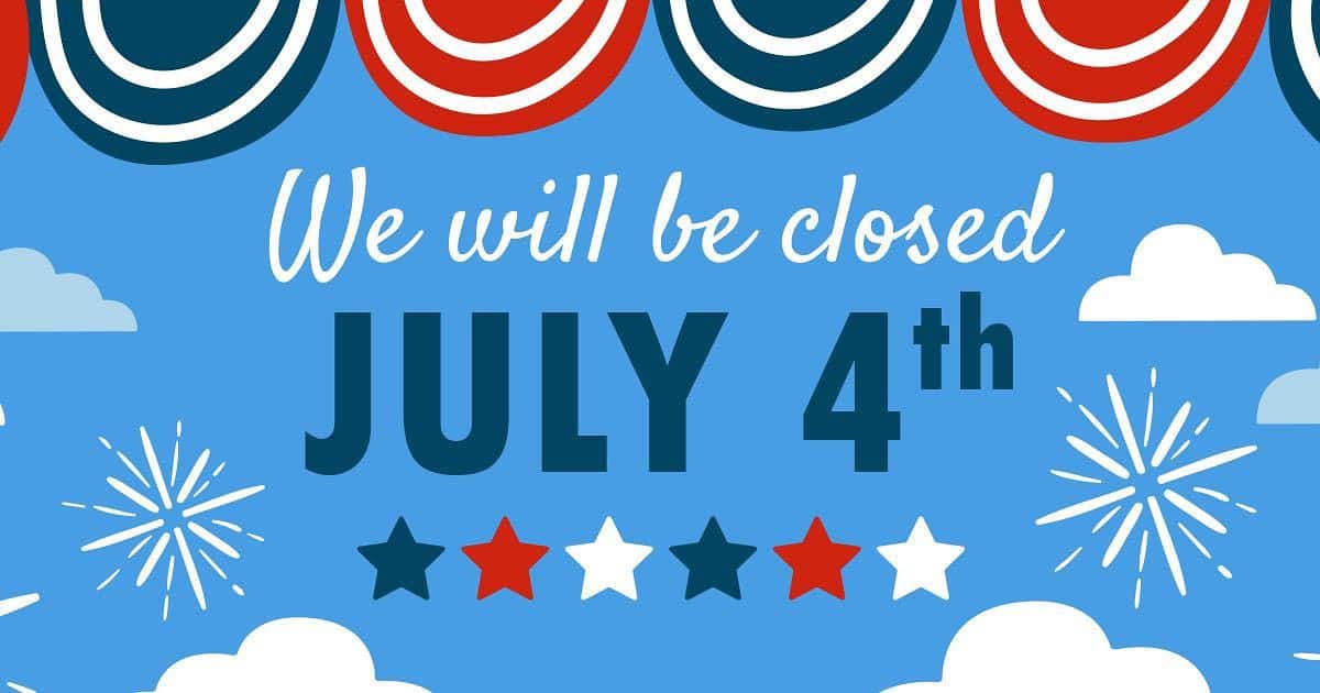 We will be closed Monday, July 4th for Independence Day! Have a safe and enjoyable weekend! 🇺🇸
-TLEA